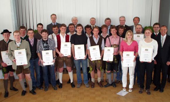 Ökologischer Landbau - Absolventen 2012